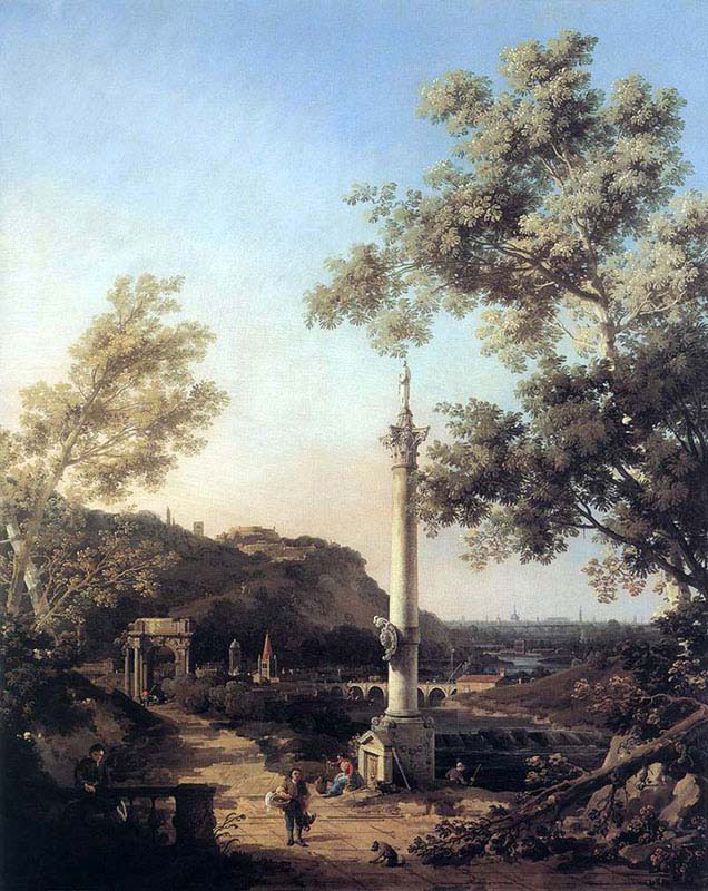 Capriccio River Landscape